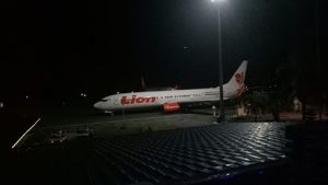 Potret Lion Air yang Sayapnya Senggol Tiang Lampu Bandara Bengkulu