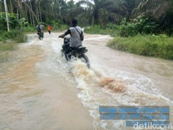Inhu Riau Dilanda Banjir, 4.000 Rumah Tergenang