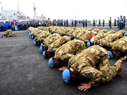 Paskibraka Parepare Dilatih Langsung Eks Pasukan UNIFIL PBB