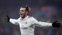 Gareth Bale belakangan mengusung gaya rambut Man Bun. Tambah keren? (Foto: REUTERS/David W Cerny)