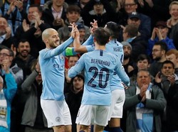 Dengan kemenangan ini, City memuncaki klasemen Grup F dengan sembilan poin dari empat pertandingan. REUTERS/Darren Staples.
