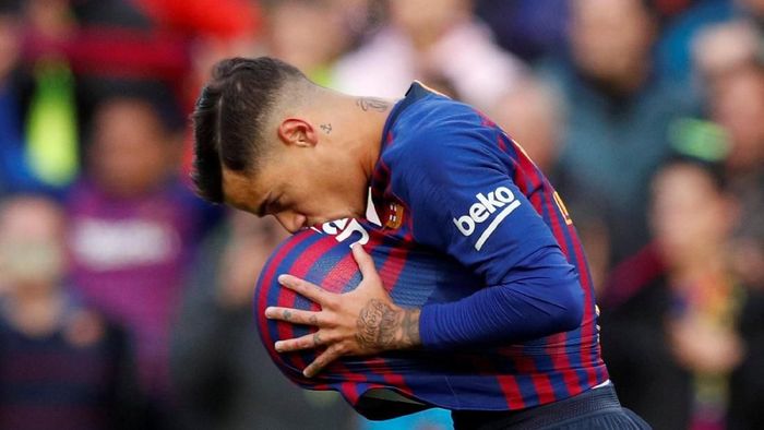 Philippe Coutinho absen tiga pekan karena cedera hamstring (Albert Gea/REUTERS) Philippe Coutinho absen tiga pekan karena cedera hamstring (Albert Gea/REUTERS)