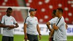 Mengintip Sesi Latihan Timnas Singapura Jelang Hadapi Indonesia