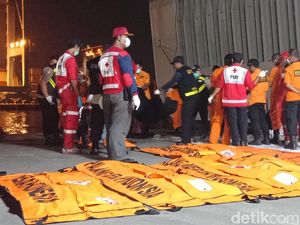 Bertambah 2, Total 100 Jenazah Lion Air PK-LQP Teridentifikasi Bertambah 2, Total 100 Jenazah Lion Air PK-LQP Teridentifikasi