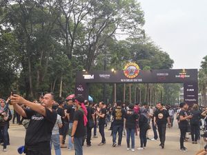 Indonesia Raya Menggema di Konser Guns N Roses