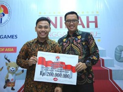 Juara Dunia, Eko Kantongi Bonus Rp 450 Juta dari Pemerintah