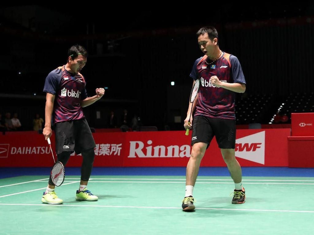 Ahsan/Hendra Lolos, Indonesia Tempatkan Enam Wakil di Perempatfinal Ahsan/Hendra Lolos, Indonesia Tempatkan Enam Wakil di Perempatfinal