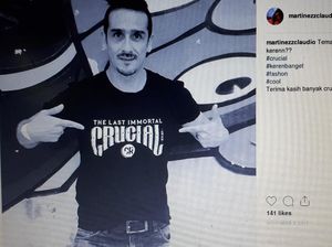Claudio Martinez Ditangkap Kemarin Malam di Depok