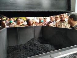 Pabrik Bir di Mojokerto Beralih Pakai Bahan Bakar Sekam Padi