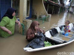 Banjir Terjang Kabupaten Bandung, Ratusan Rumah Terendam
