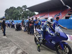 Yamaha Ajak Media Jajal Dua Motor Barunya di Sentul
