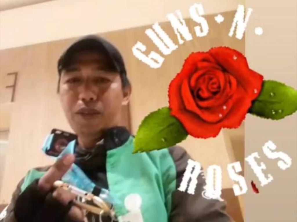 Dapat Tiket Konser GNR Gratis, Driver Ojek Online Incar Pick Gitar Slash Dapat Tiket Konser GNR Gratis, Driver Ojek Online Incar Pick Gitar Slash