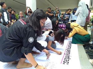 Ada Aksi UGM Darurat Kekerasan Seksual di Kampus Fisipol