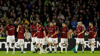 Rossoneri harus puas dengan skor imbang 1-1. REUTERS/Marcelo Del Pozo.