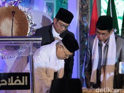 Bersama Ridwan Kamil, Maruf Amin Launching Satu Desa Satu Hafidz