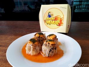 Dimsum Si Menur: Lezatnya Dim Sum Mentai yang Lembut Kenyal Bersaus Gurih Creamy