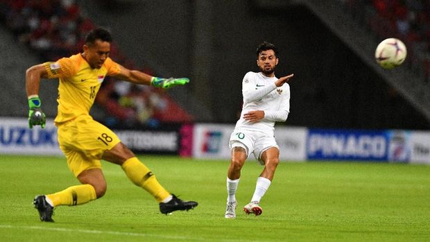Penjaga Gawang Singapura, Hassan Sunny, tidak mendapat ujian cukup berat ketika berhadapan dengan Timnas Indonesia.