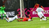 Serangan Indonesia masih belum optimal hingga 30 menit pertandingan.