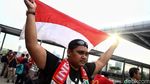 Antusiasme Suporter Indonesia Dukung Timnas Garuda