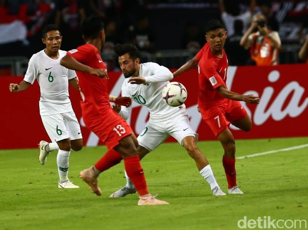 Head to Head Indonesia Vs Singapura di Piala AFF: The Lions Ungguli Garuda