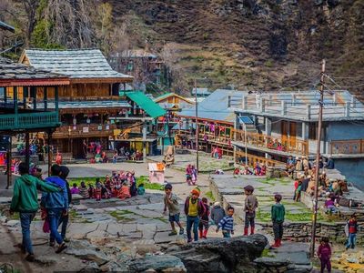 Foto: Desa Misterius di Pegunungan Himalaya