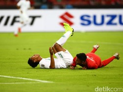 Babak I Singapura Vs Indonesia: Skuat Garuda Tertinggal 0-1