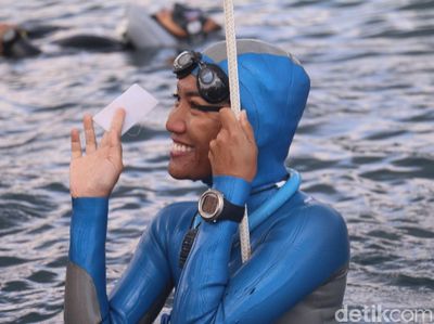 Foto: Serunya Kompetisi Freediving Internasional di Sabang