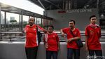 Antusiasme Suporter Indonesia Dukung Timnas Garuda