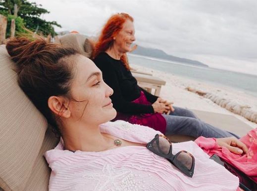 Luna Maya dan ibu Luna Maya dan ibu