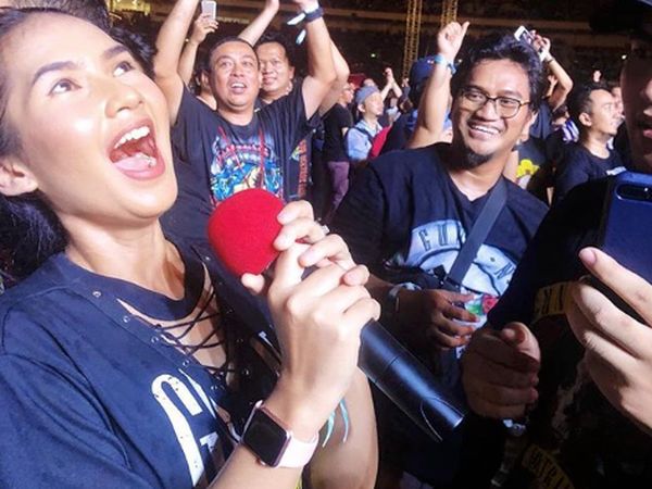 Perjuangan Soraya Rasyid Nonton Konser Guns N Roses