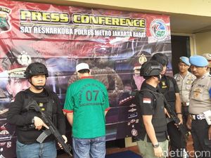 Polisi Buru Pemasok Ganja ke Claudio Martinez