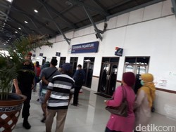 Jumlah Penumpang KA Daop 8 Saat Lebaran Meningkat