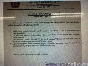 Heboh di Australia, Dinkes Bali Bantah Ada Wabah Japanese Encephalitis