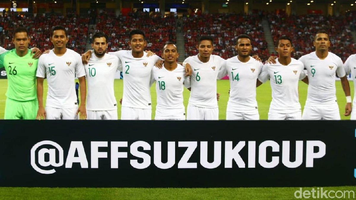 Timnas Indonesia di Piala AFF 2018. (Foto: Pradita Utama/detikcom)