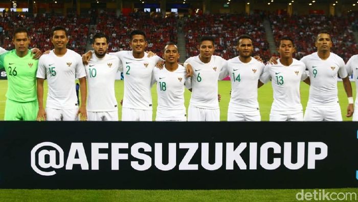 Timnas Indonesia di Piala AFF 2018. (Foto: Pradita Utama/detikcom) Timnas Indonesia di Piala AFF 2018. (Foto: Pradita Utama/detikcom)