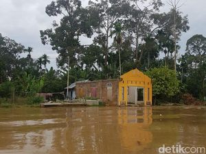 Kabupaten Inhu Riau Dilanda Banjir, Sejumlah Sekolah Diliburkan