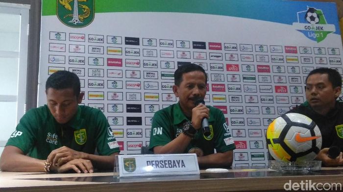 Djajang Nurjaman di Persebaya Surabaya (Deny Prastyo Utomo/detikSport) Djajang Nurjaman di Persebaya Surabaya (Deny Prastyo Utomo/detikSport)