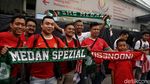 Antusiasme Suporter Indonesia Dukung Timnas Garuda