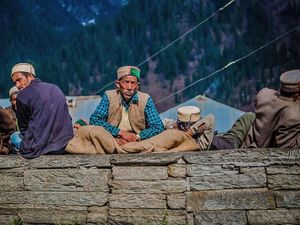 Foto: Desa Baduy dari Puncak Himalaya