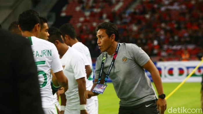 Pelatih timnas Indonesia, Bima Sakti. (Foto: Pradita Utama/detikcom) Pelatih timnas Indonesia, Bima Sakti. (Foto: Pradita Utama/detikcom)