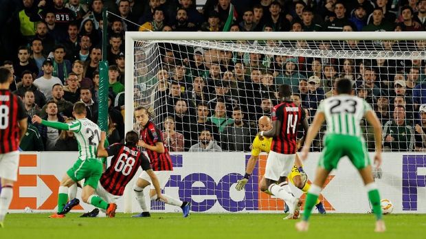 Hasil Liga Europa: AC Milan Diimbangi Betis 1-1
