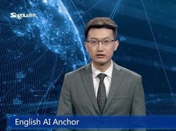 Wah! China Bikin Robot Pembaca Berita