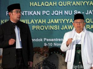 Maruf Amin Launching Satu Desa Satu Hafidz Bersama Ridwan Kamil