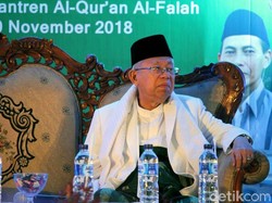Kala Maruf Amin Pertanyakan Reuni 212