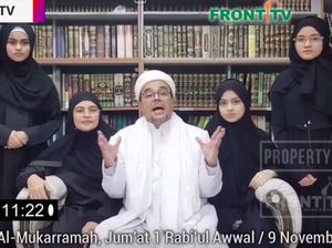 Habib Rizieq Bicara, Istana hingga Maruf Amin Menanggapi