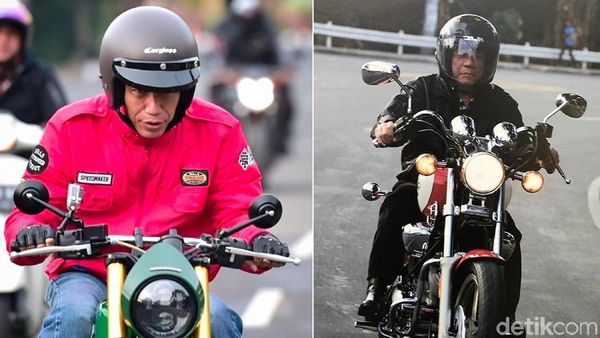 Jokowi dan Duterte, Presiden yang Suka Motoran