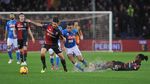 Napoli Taklukkan Genoa di Laga yang Sempat Dihentikan Hujan