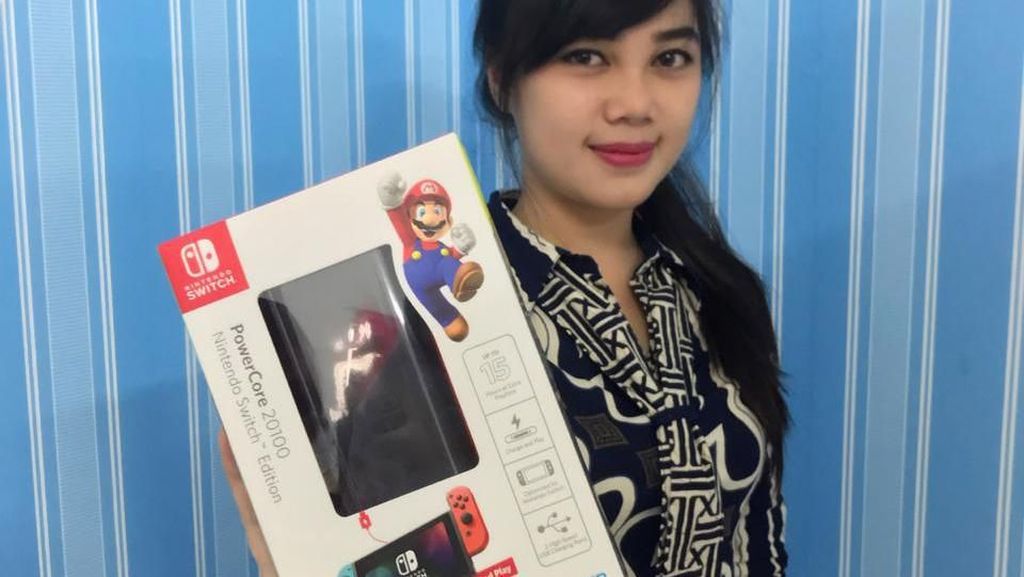 Asyik, Powerbank Berlisensi Nintendo Kini Ada di Indonesia