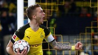 Marco Reus sudah berusia 32 tahun. Kontraknya di Borussia Dortmund akan habis pada musim panas 2023 dan diyakini akan diperpanjang lagi (Reuters)