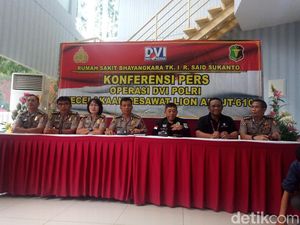 DVI Polri: Masih Ada Harapan Identifikasi Korban Lion Air Via DNA